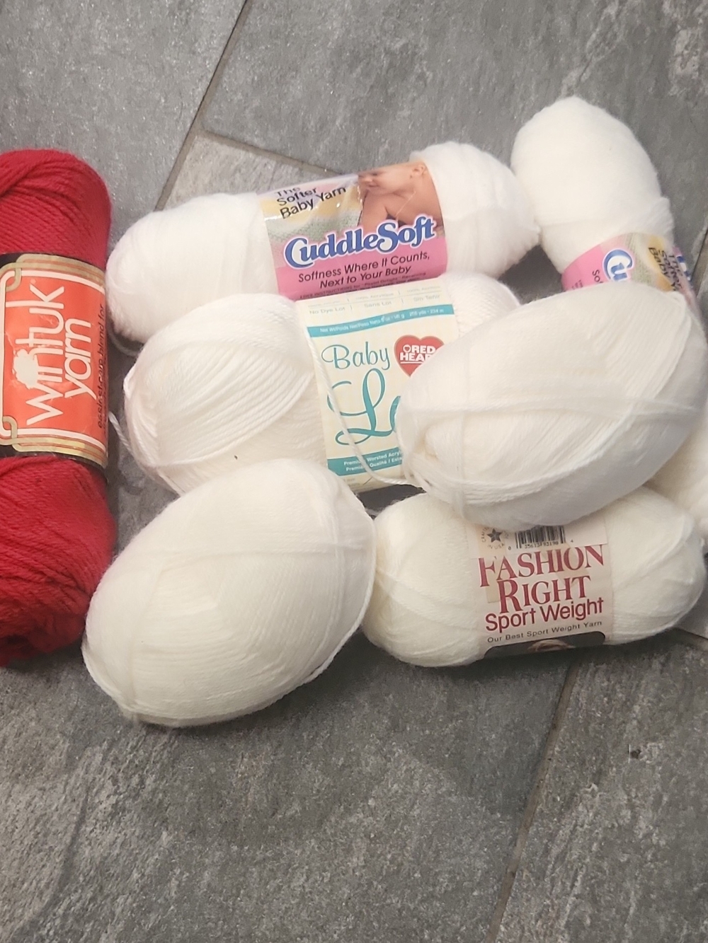 Moxed Lot Of Yarn